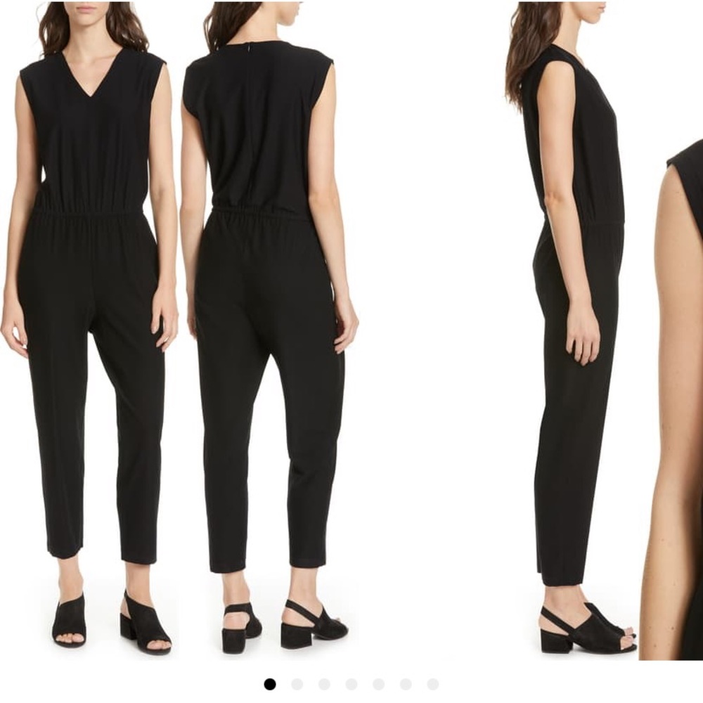 Eileen Fischer ankle jumpsuit